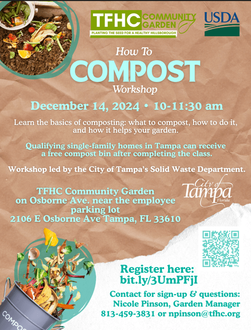 How To Compost Workshop Tfhccommunitygarden 12 14 24